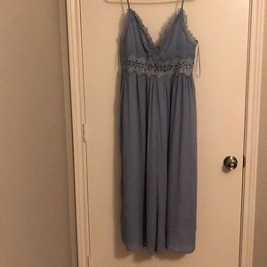 Light blue jumpsuit